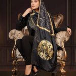 شال دورو جام جم مشکی- مهدی طاقه چیان (1)