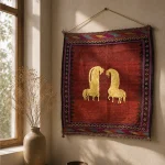 گلیم-سفره بلوچ-چرخ کبود-مهدی طاقه چیان (2)