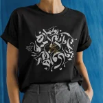 تیشرت-مشکی-همای-دخترانه-زنانه-مهدی طاقه چیان (2)